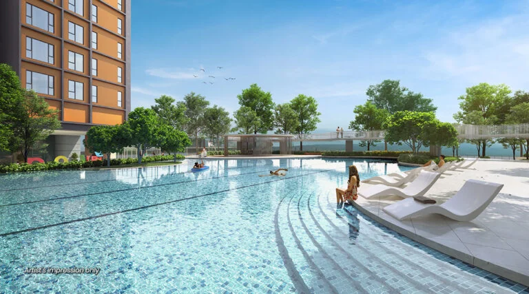 Andabreeze planned pool, developer artist impression