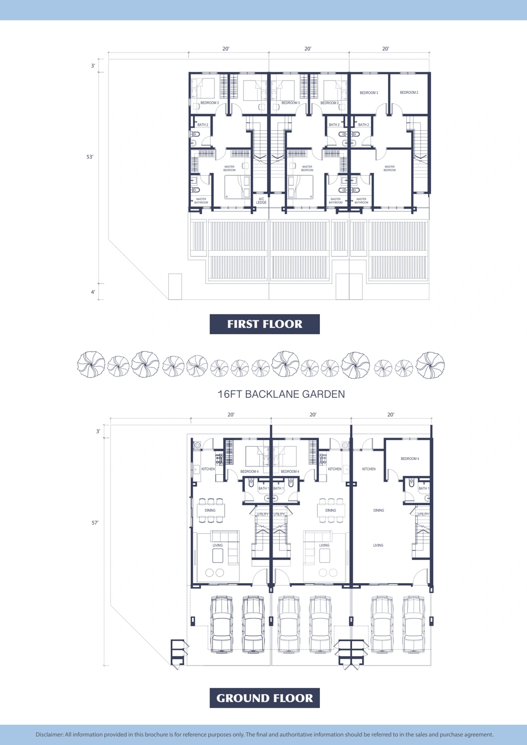 Dawson Terrace Home official floor plan