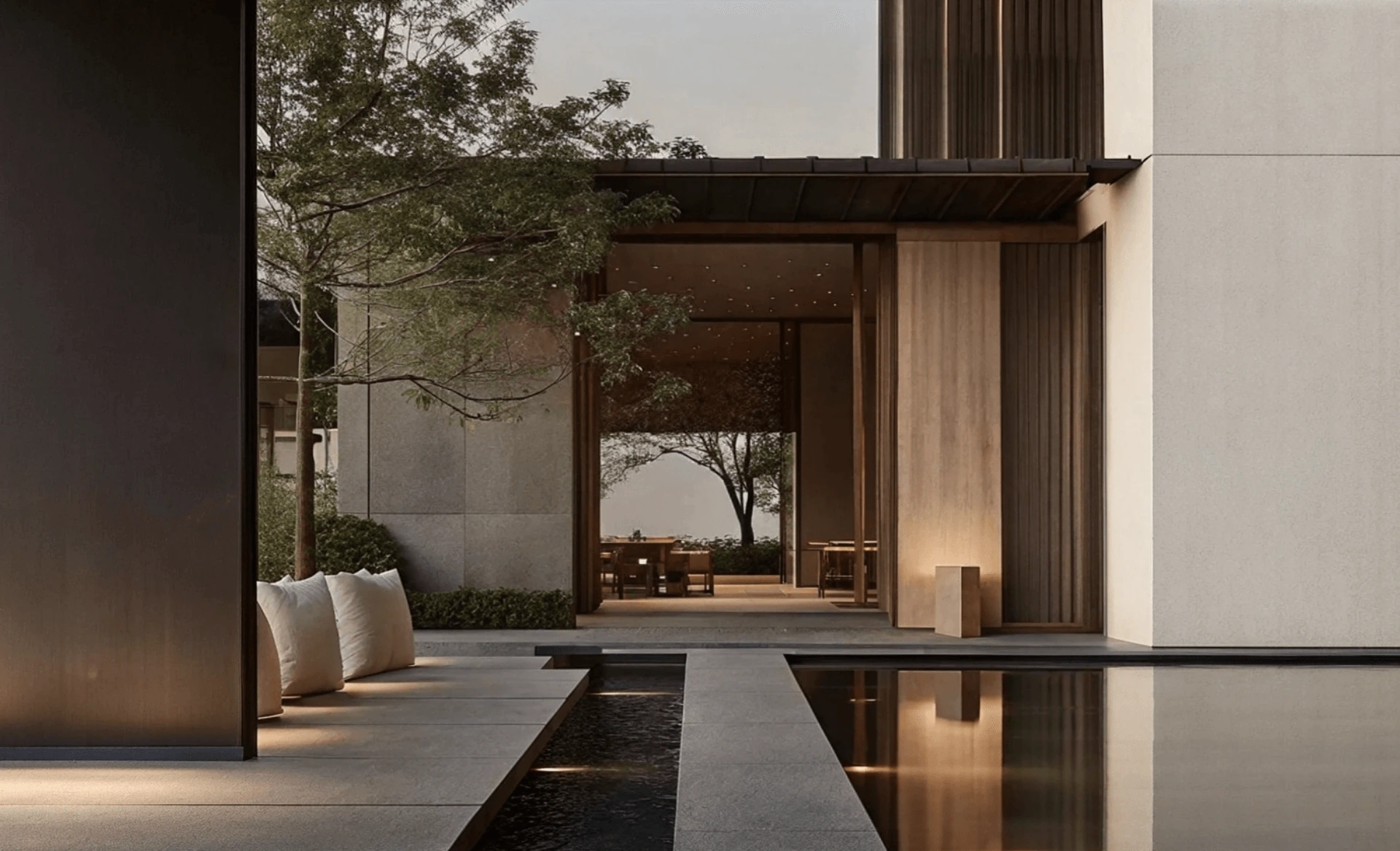 Mezon entrance artist impression