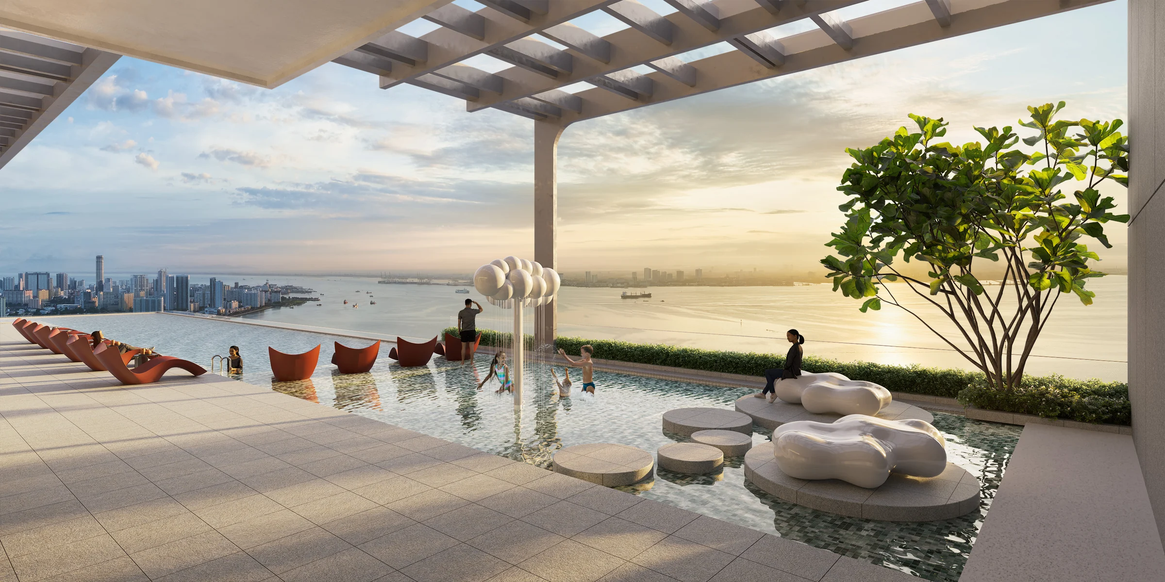 Keeperz Suites 高空泳池效果圖
