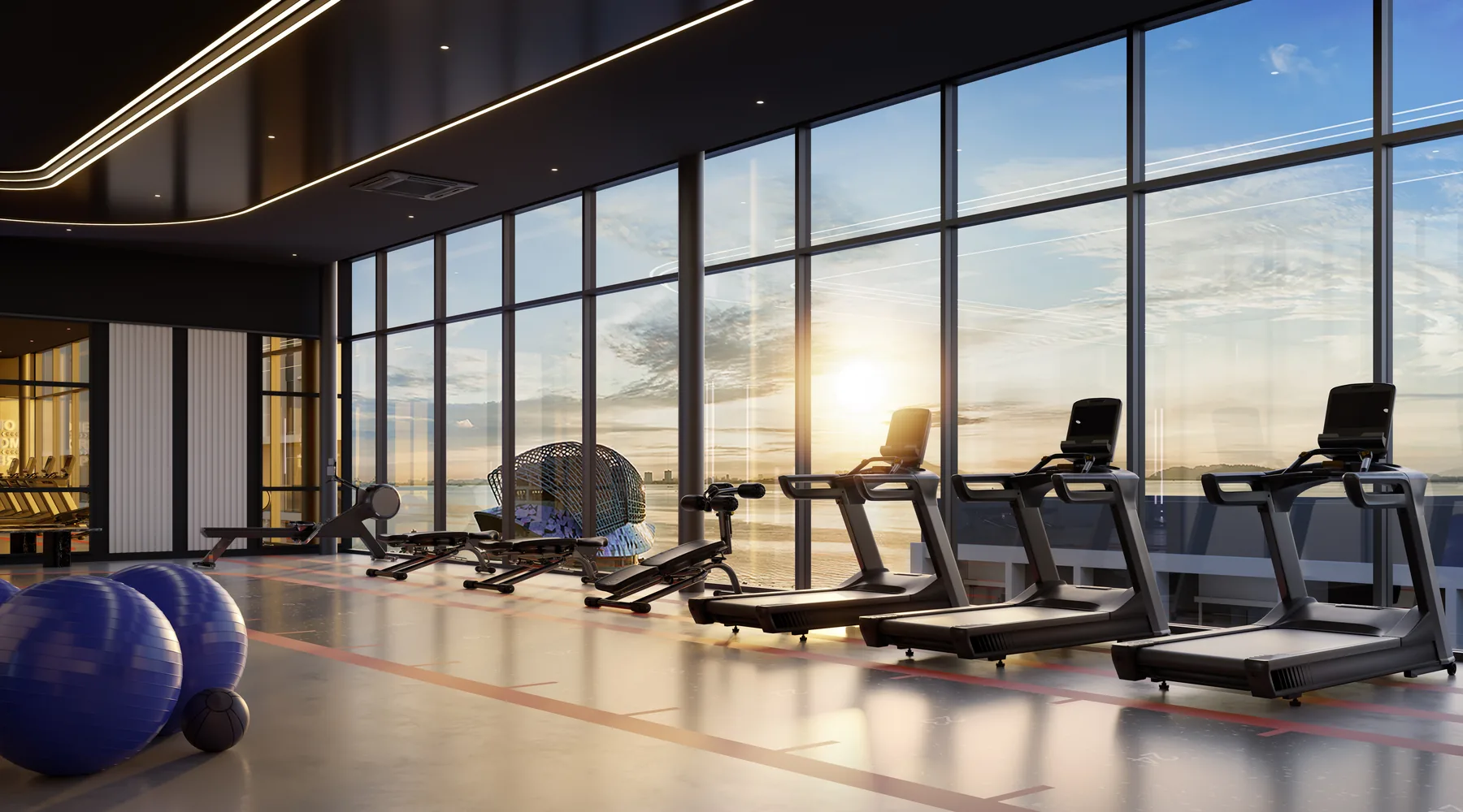 The Lighthauz Sky Gym 藝術效果圖