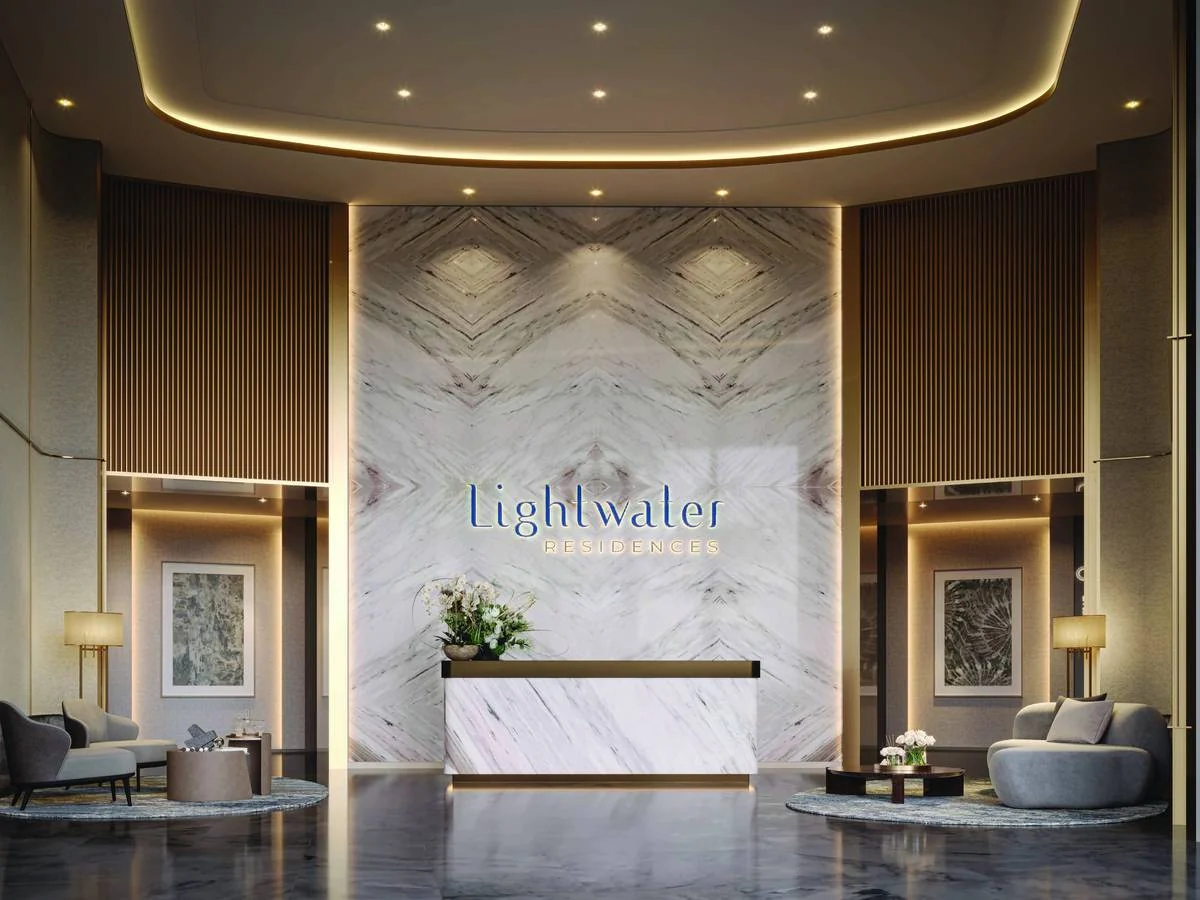 Residential lobby artist's impression, not an individual Private Lift Lobby