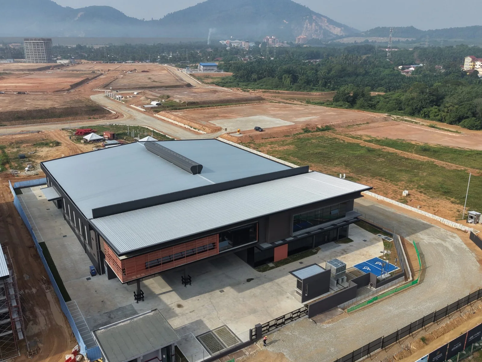 Northern TechValley 独立式厂房与园区航拍实景