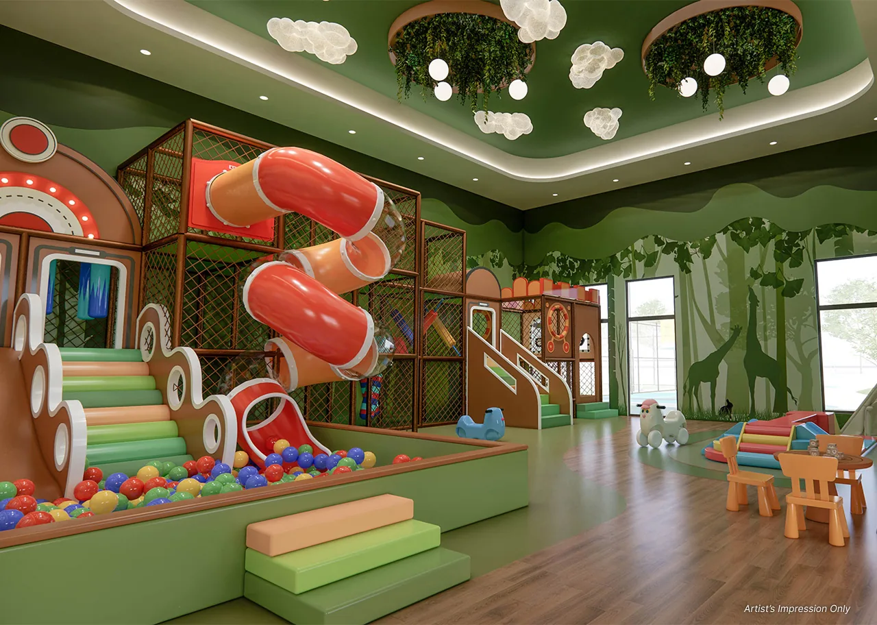 Pinnacle Bukit Gambier 儿童室内主题游乐区 artist impression