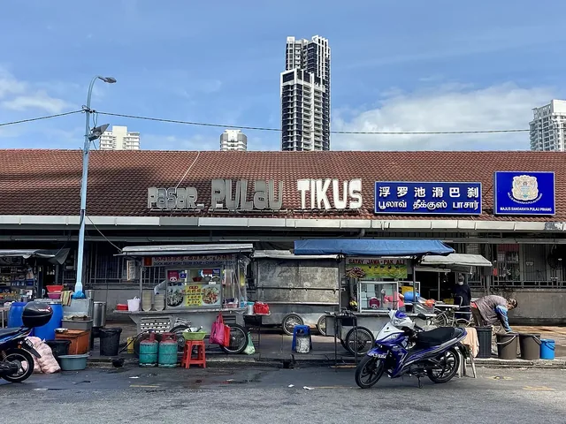 Pulau Tikus Market frontage