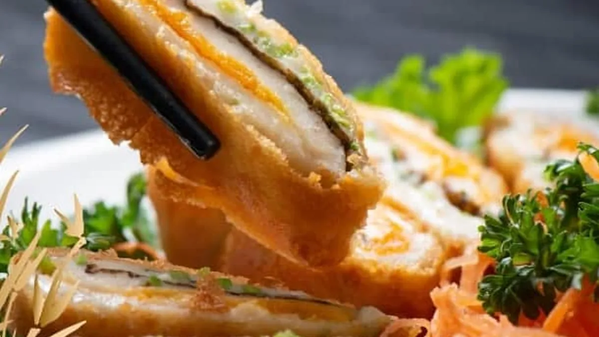 Seafood dish at SeaQueen Restaurant