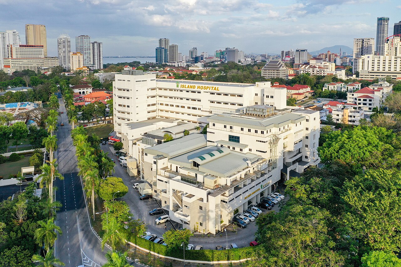 Island Hospital in central George Town