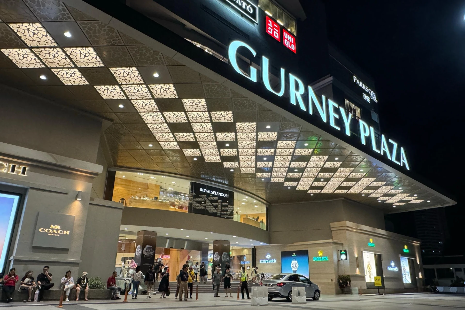 槟城 Gurney Plaza 商场入口实景